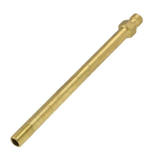 Mould 6&#034; length 23/64&#034; fine thread dia brass pipe quick fitting nipple for sale