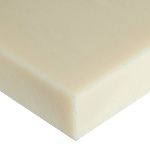 Abs sheet, astm d4673, beige, 1-1/2&#034; thick, 12&#034; width, 12&#034; length [misc.] for sale