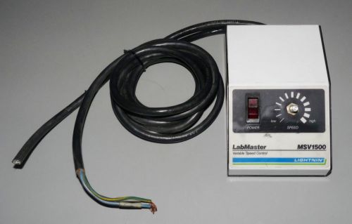 SPX LIGHTNIN LABMASTER MSV1500 VARIABLE SPEED CONTROL FOR LAB MIXER