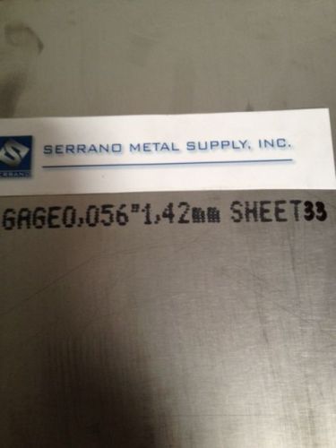 Titanium 6al-4v sheet .056  x  20-1/4  x  20-3/8 for sale