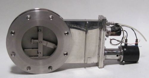 Hva 122-0601 6&#034; ss/ansi vacuum gate valve: rebuilt for sale