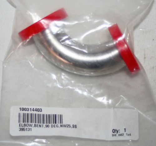 MKS/HPS NW25 KF FLANGED 90 ELBOW #100314403