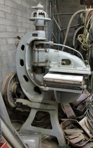 Usmc united shoe machine clicker die cutting press gasket cutting for sale