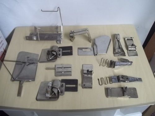 Vintage industrial sewing machine attachments parts lot estate # 1 ms for sale