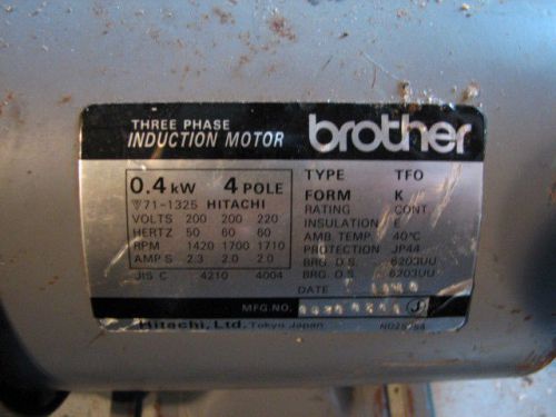 Brother Sewing Machine Motors