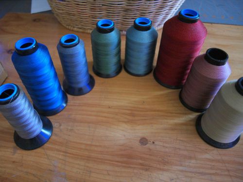 Multiple colors #69 Bonded Nylon Thread - 4 - 8 oz.