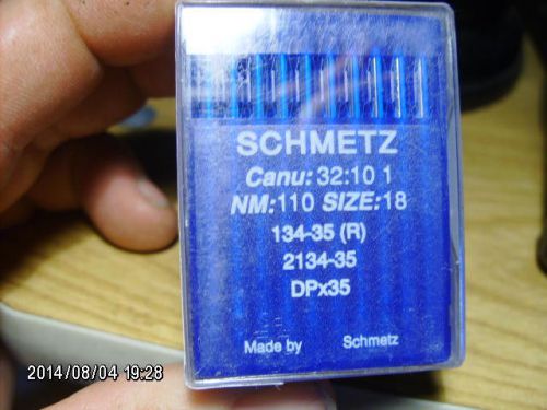 100 pc pack SCHMETZ 134-35(R) 2134-35 NM 110 size 18