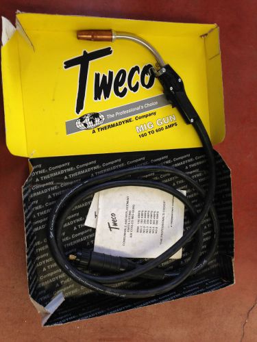Tweco mig gun 10ft 160 to 600 amps used for sale