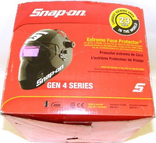 Snap-on gen 4 series extreme face protector welding helmet for sale