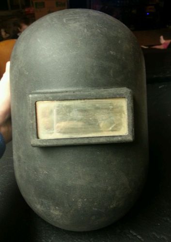 Vintage antique welding helmet