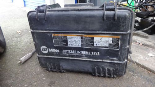 Miller suitcase extreme 12vs portable mig/flux cored welder for sale