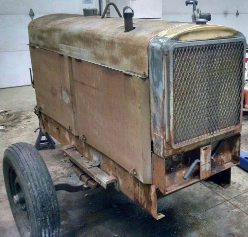 1953 Lincoln sae 300 welder. Runs and welds. Good restoration project.