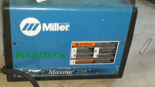 Miller Maxstar 200 TIG Welder - 903701 - for parts