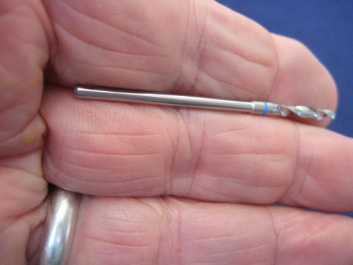 Surgical steel drill bit, 7/64&#034;(2.6 mm)dia x 51/64&#034;(20 mm)flute, saves$$, flexes for sale