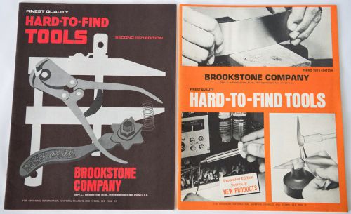Brookstone Head to Find Tools Catalog - for total 1971 - 72