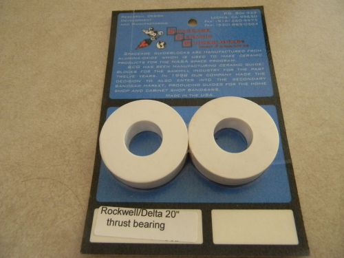 Delta 20&#034; bandsaw ceramic thrust bearing  kit   (2 pc)