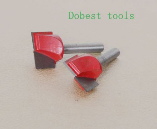 2PCS CNC router bottom cleaning bits 6mm 22mm