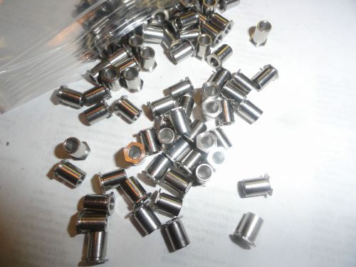.143&#034; id x .312&#034; long stainless unthreaded standoffs, cfsos6143-10 for sale