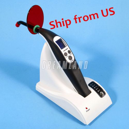 New Dental Wired Wireless Cordless Curing Light LED Lamp 1200mw SALE