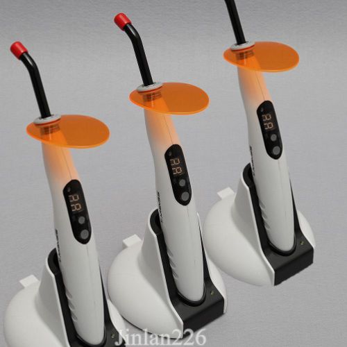 3x dental wireless cordless led curing light cure lamp led display ship from usa for sale