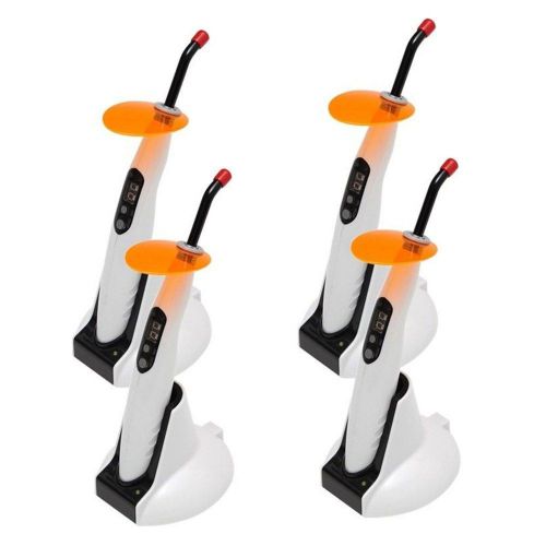 4* dental wireless cordless led curing light lamp 1400mw woodpecker t4 whitening for sale