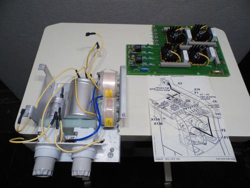 SIEMENS ORTHOPANTOMOGRAPH 10E PAN X-RAY BOARD AND CAPACITORS