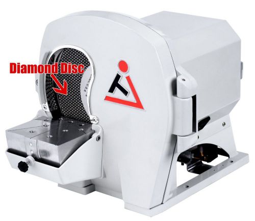 NEW Wet Dental Model Trimmer Abrasive Diamond Disc Wheel Lab Equipment Gypsum US