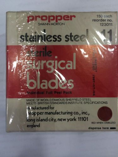 Stainless steel #11 Blade New in Box