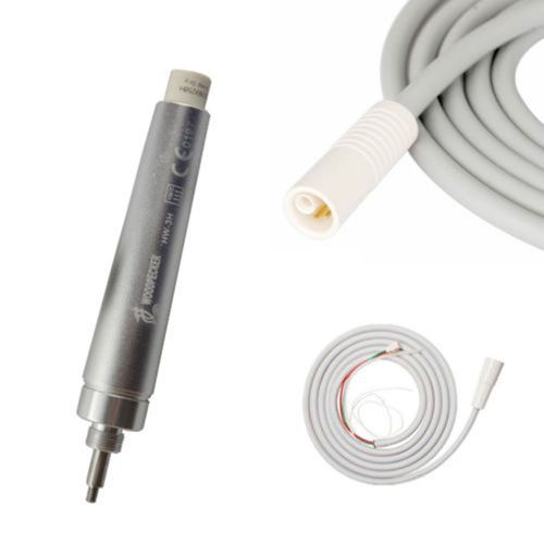 WOODPECKER Dental Ultrasonic Scaler Handpiece + Detachable Tubing Cable fit EMS