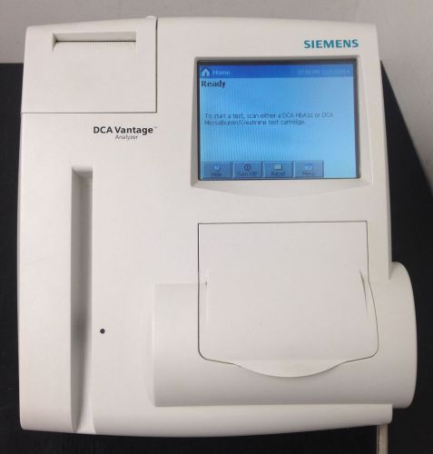 Siemens DCA Vantage Analyzer Microalbumin Creatinine HbA1C REF 06489205