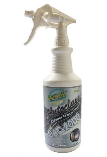Organic autoclave cleaner &amp; sterilizer concentrate 32 oz bottle for sale