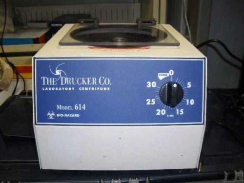 Centrifuge: drucker 614 laboratory centrifuge for sale