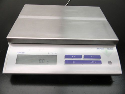 Mettler toledo sb16001 precision lab balance digital scale 16,100g max for sale