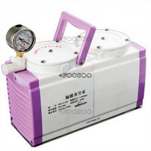 Diaphragm oil pump head 30 dual vacuum gm-0.50b free l/min for sale