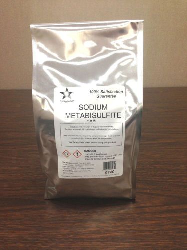 Sodium Metabilsufite Food Grade 1 Lb Pack w/ FREE SHIPPING!