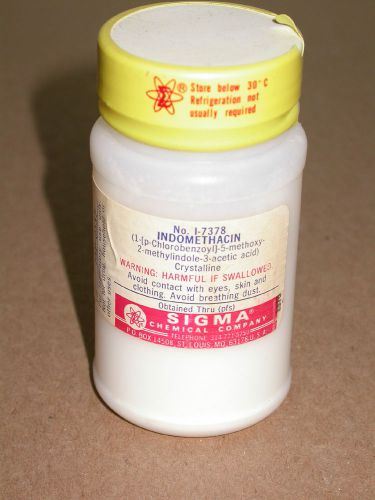 Indomethacin, SIGMA I-7378 Crystalline, for Laboratory use, 25g