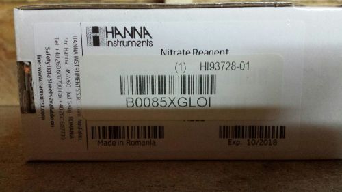 Hanna Instruments HI93728-01 Reagent Kit for Nitrate, 100 Test