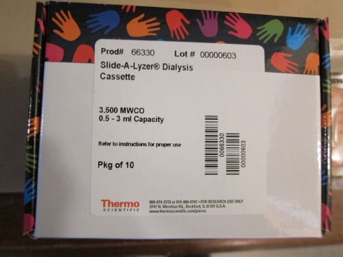 Thermo slide-a-lyzer dialysis cassette #66330 for sale