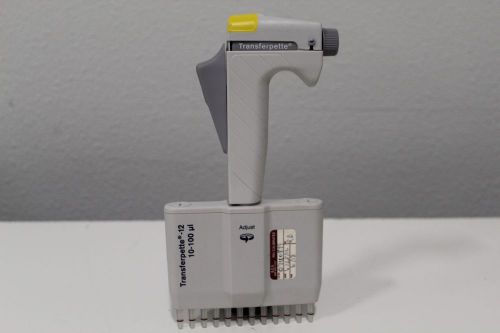 Brand transferpette pipette pipet  variable multichannel 30-300 ul 12-channel for sale