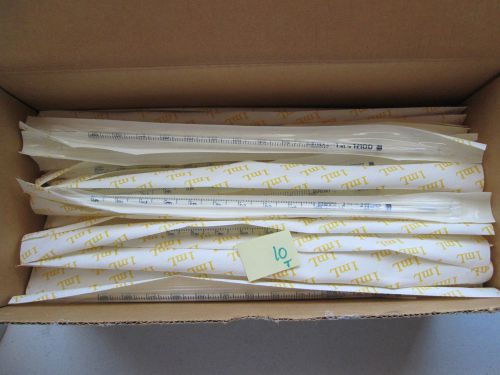 LOT OF 115 NEW PYREX 7077 1N DISPOSABLE SEROLOGICAL PIPETS 1 ML IN 1/100  (244)