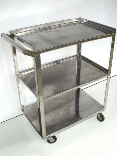 Stainless Steel Lakeside Cart &#034;Extra Maid&#034; 16 X 24 X 32