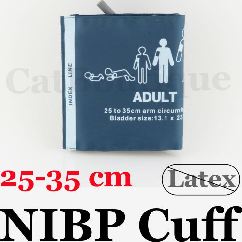 Reusable nibp cuff adult single tube with bag 25-35cm mindray philips for sale