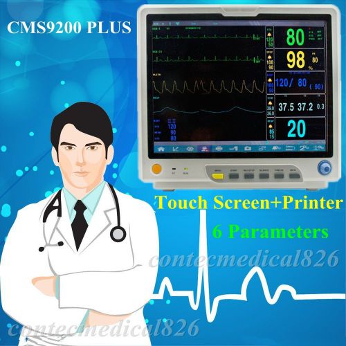 CONTEC,Touch Screen,Multi Parameters ICU Patient Monitor+Printer,CMS9200 Plus