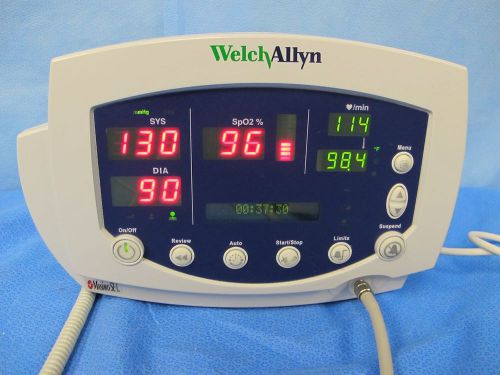 Welch allyn 53000 / 300 vsm series vital signs monitor - 53stp - 90 day warranty for sale