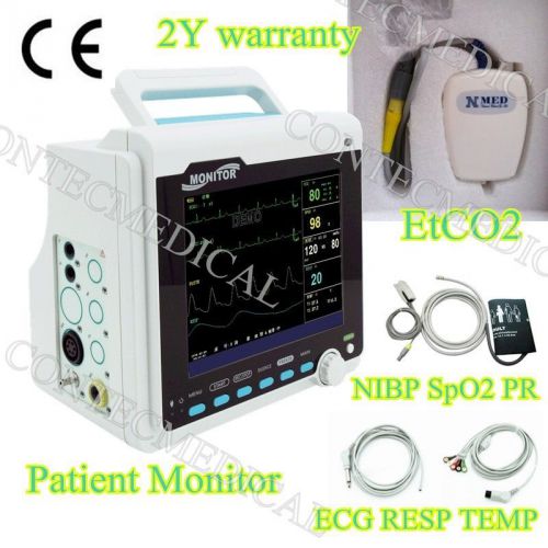 7-PARAMETER(CO2 included) patient monitor 100%warranty,CONTEC CMS6000