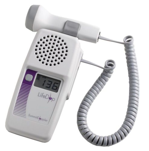New ! summit digital display handheld doppler 3mhz obstetrical probe, l250 for sale