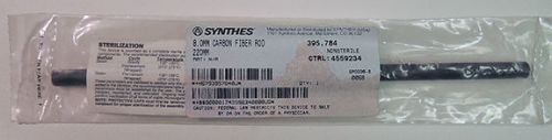 Synthes - 8.0mm Carbon Fiber Rod 220mm #395.784
