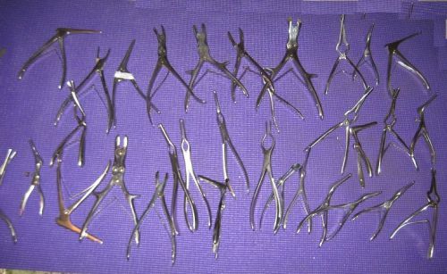 Assorted clamps (surgical clamps &amp; pliers) for sale