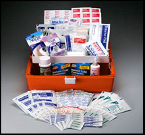 260 piece first responder kit-professional grade first aid kit-plastic case for sale