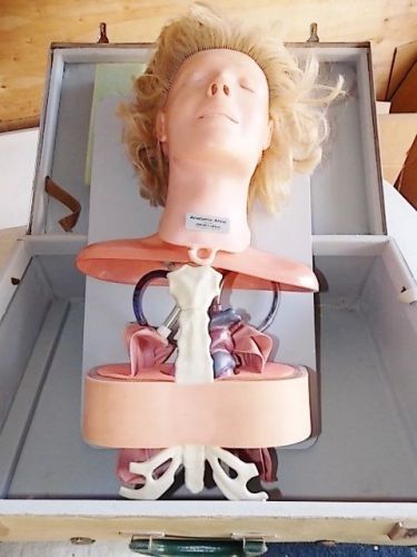 PREOWNED Laerdal ANATOMIC ANNE by Asmund S. Laerdl Training Mannequin-in Case